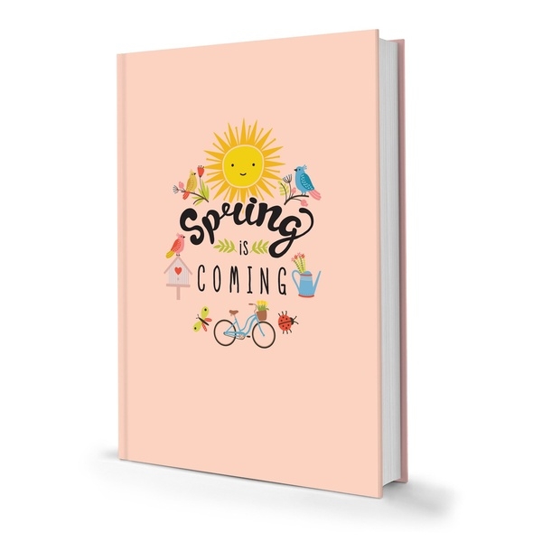 Sổ Notebook - Spring Is Coming