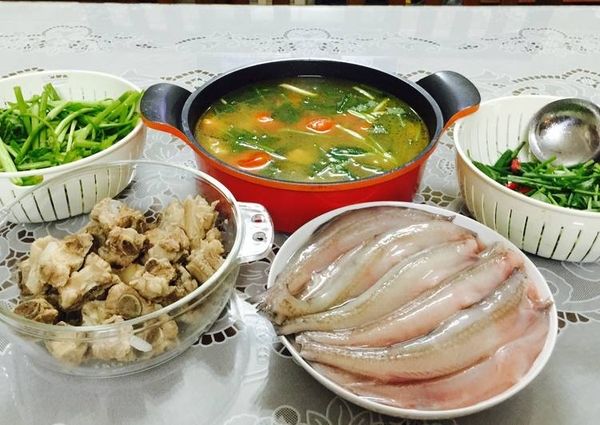 lẩu cá cháo Quảng Bình