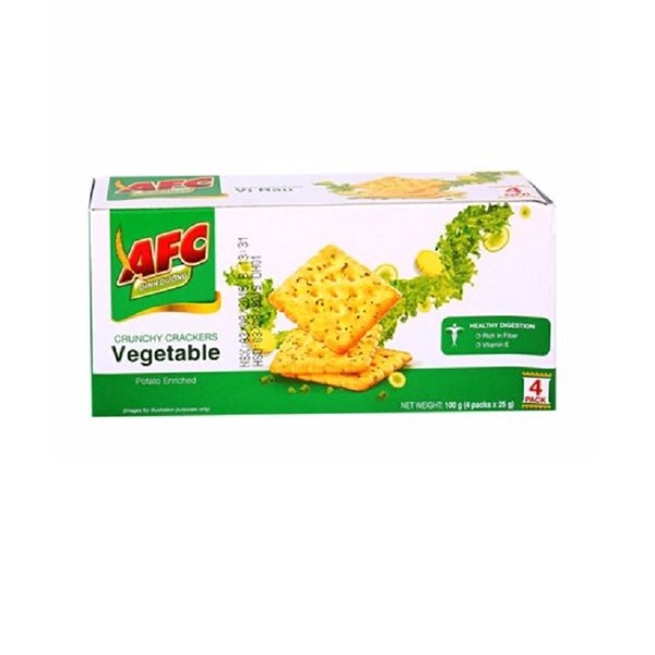 Bánh AFC dinh dưỡng, vị rau-Kinh Đô, hộp (86g). Siêu thị Đức Thành