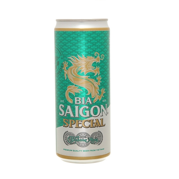 Bia Sài Gòn Special, Lon Cao (330Ml, 4.9%) Siêu Thị Đức Thành