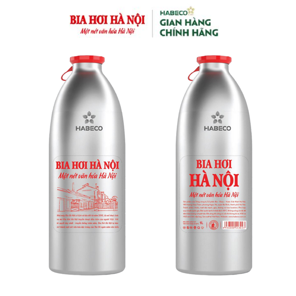 BIA TƯƠI HÀ NỘI 1 LÍT