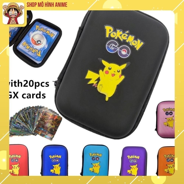 Túi Đựng Thẻ Bài Pokemon, Các Màu Sắc Khác Nhau Có Thể Chứa 100+ Thẻ, Đồ Chơi Thẻ Bài Cho Bé
