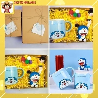 Quà Tặng Sinh Nhật, Cốc Gốm Sứ Hình Doraemon Và Các Nhân Vật Trong Truyện Tranh Doraemon, Món Quà Ý Nghĩa Dành Cho Bé