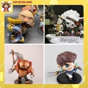 Mô Hình Tướng Liên Minh/ Mô Hình Tướng  LOL, Nhân Vật Liên Minh Huyền Thoại, Trang Trí Decor, Bộ Sưu Tập
