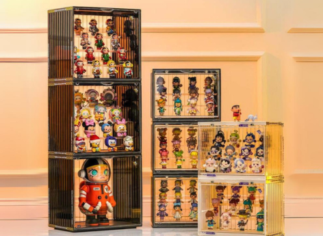 TỦ KỆ ĐỰNG MÔ HÌNH POPMART, VẬT PHẨM TRƯNG BÀY