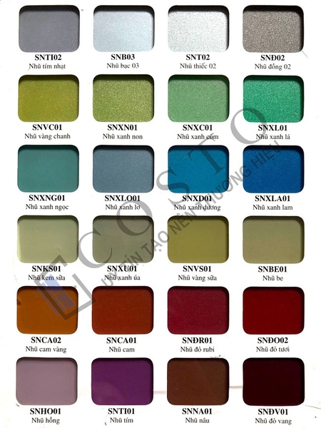 Bảng màu kính bếp sơn (3)