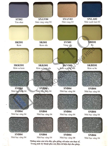 Bảng màu kính bếp sơn (4)