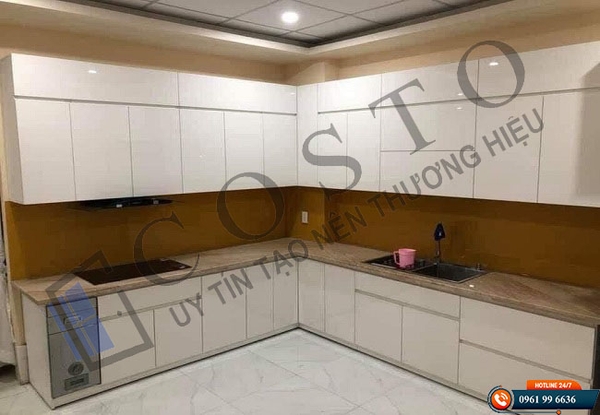 Báo giá kính ốp bếp 8mm