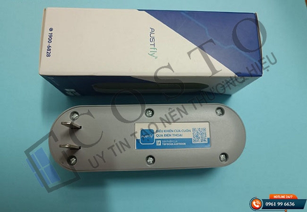 bộ điều khiển cửa cuốn Austdoor bằng điện thoại