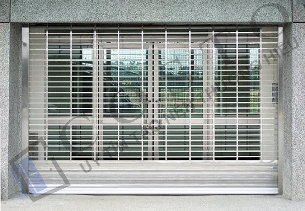Cửa cuốn khớp Inox vuông Austdoor
