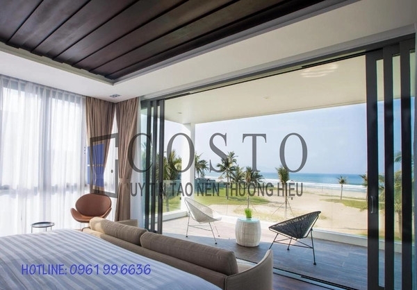Cửa đi mở trượt trên 3 ray độc lập