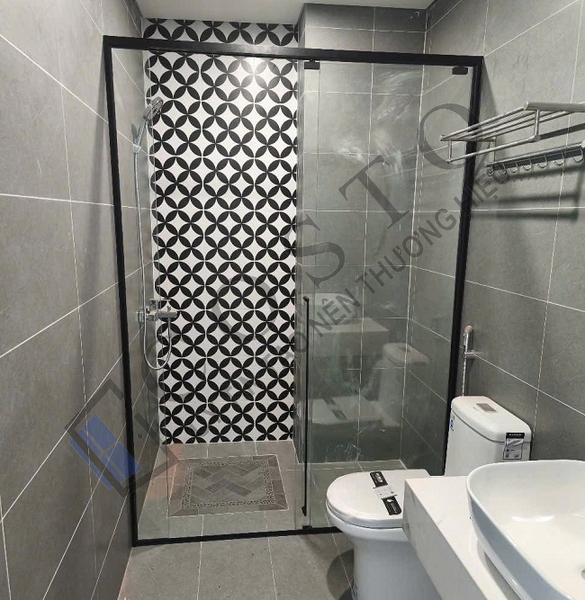 Cửa kính phòng tắm đẹp
