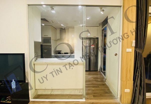 Cửa lùa ray treo