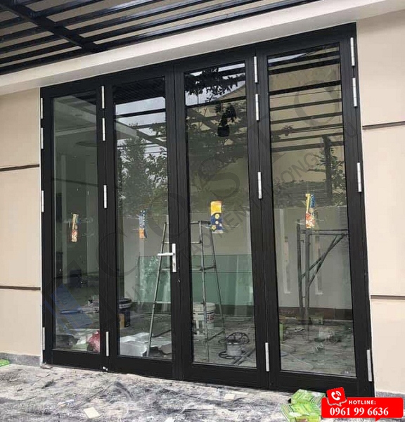 cửa nhôm kính mặt tiền