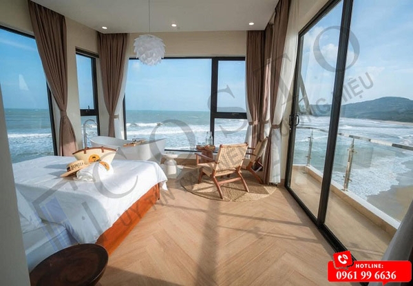 cửa nhôm kính phòng ngủ