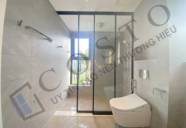 Cửa nhôm lùa treo 1 cánh