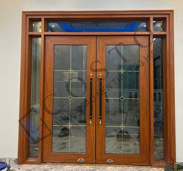 Cửa nhôm thủy lực 1 cánh