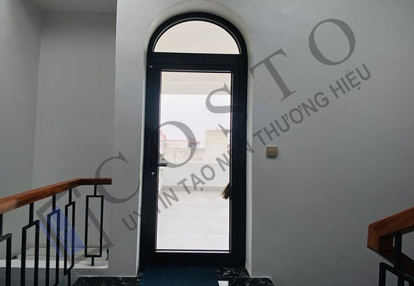 Cửa nhôm Xingfa 1 cánh phòng ngủ