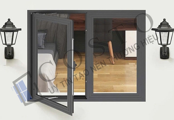 Cửa sổ nhôm Xingfa 2 cánh