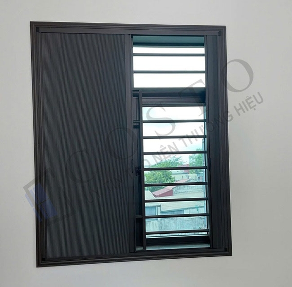 giá rèm tổ ong cửa sổ