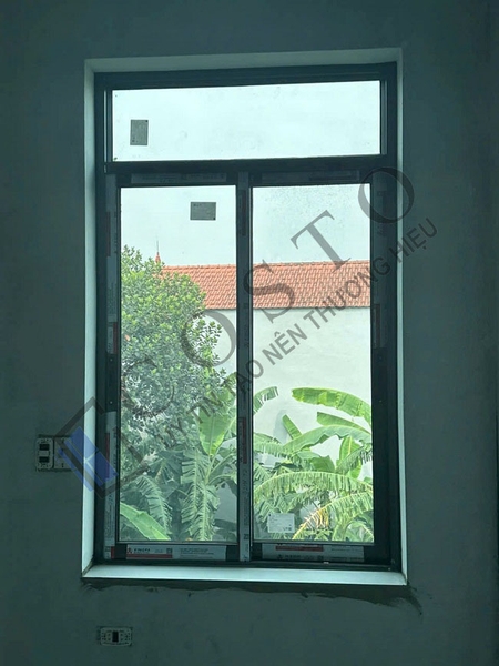 Kích thước cửa sổ nhôm kính 2 cánh trượt
