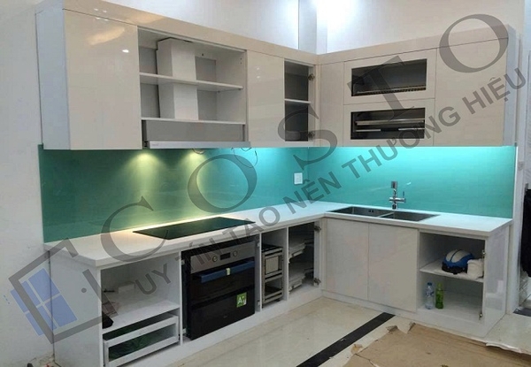 Kính ốp bếp Hải Long