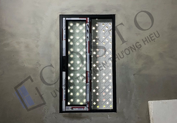 Mẫu cửa nhôm 1 cánh đẹp
