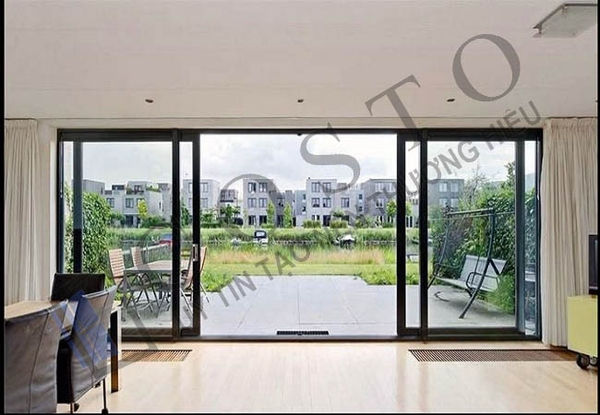 Mẫu cửa nhôm 4 cánh đẹp nhất