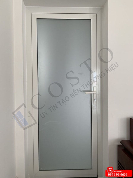 mẫu cửa nhôm nhà tắm đẹp