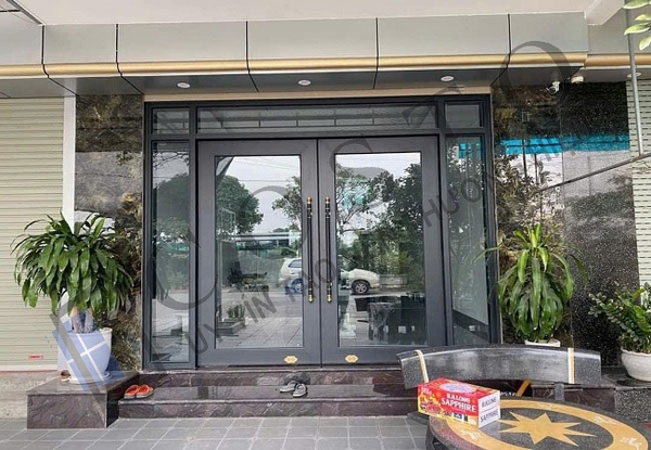 Mẫu cửa nhôm thuỷ lực