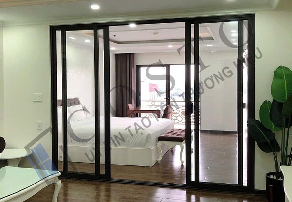 Mẫu cửa nhôm Xingfa 4 cánh đẹp