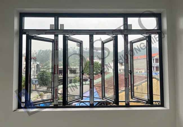 Mẫu cửa sổ nhôm kính 4 cánh đẹp