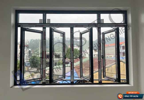 Mẫu cửa xingfa 4 cánh