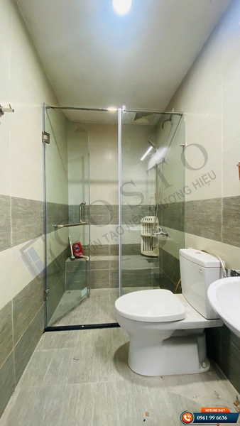 Mẫu phòng tắm kính đẹp