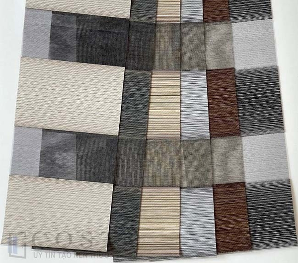 Màu sắc rèm cầu vồng Douglas