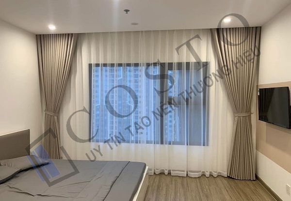 Rèm 2 lớp âm trần