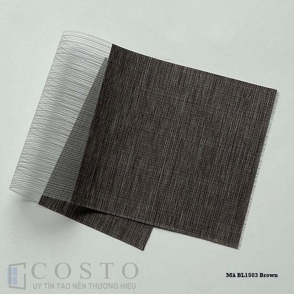 Rèm cầu vồng bellus BL1503 Brown