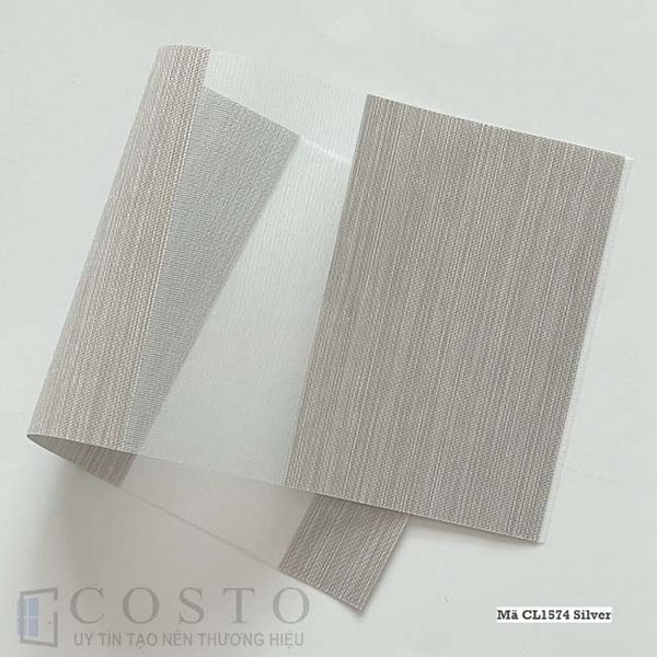 Rèm cầu vồng Charlotte CL1574 Silver