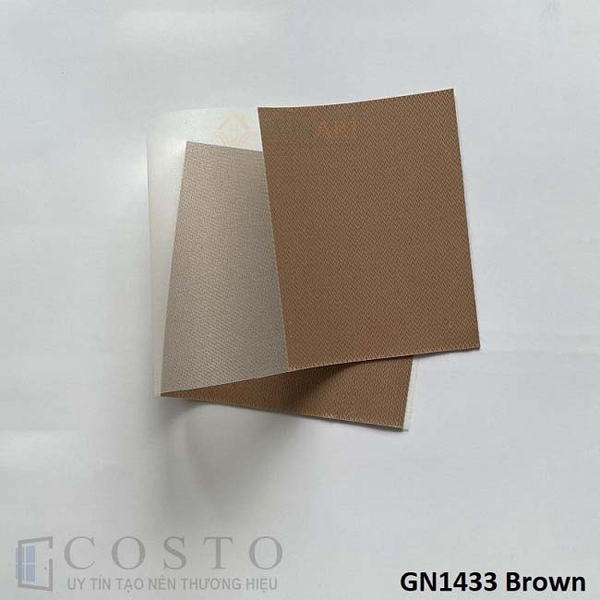 Rèm cầu vồng Gen GN1433 Brown