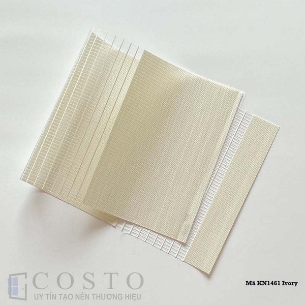 Rèm cầu vồng Karena KN1461 Ivory