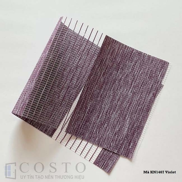 Rèm cầu vồng Karena KN1467 Violet