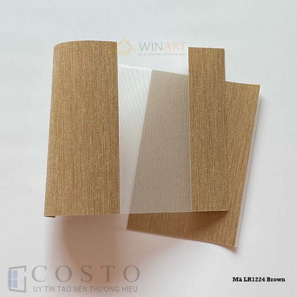 Rèm cầu vồng Lora LR1224 Brown