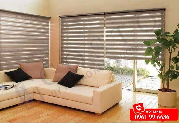 rèm cầu vồng phòng khách