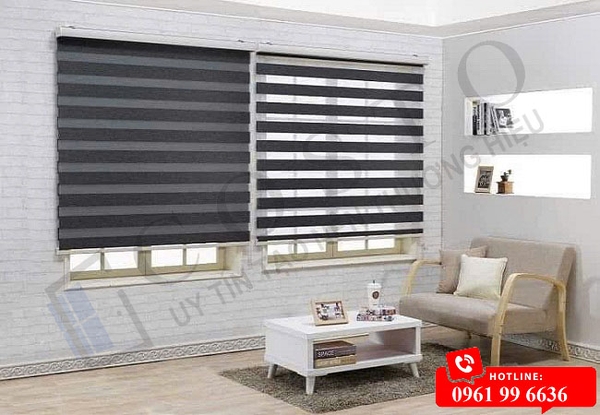 rèm cầu vồng phòng khách đẹp