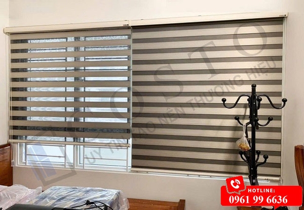 rèm cầu vồng phòng khách