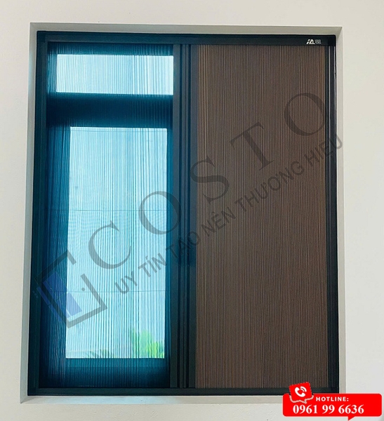 rèm tổ ong lưới chống muỗi