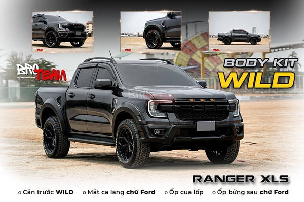 Ford Ranger XLS Độ Body Kit Wild - Biểu Tượng Của Sự Mạnh Mẽ, Cá Tính