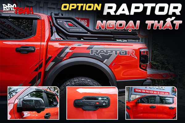 Gói Option Ngoại Thất Xe Ford Raptor Phong Cách Thể Thao Và Khác Biệt