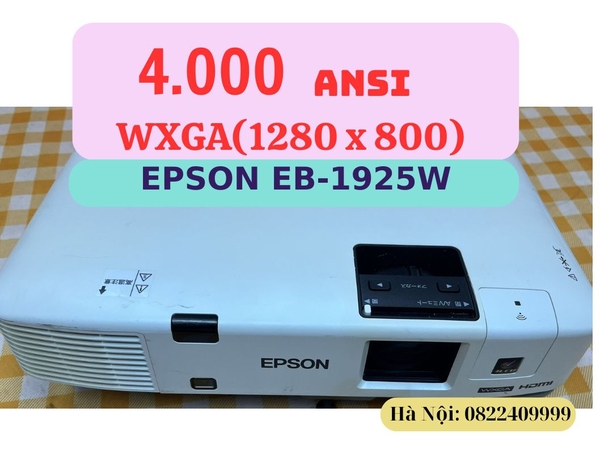 Máy chiếu cũ Epson EB 1925w giá rẻ (MALF110412L)