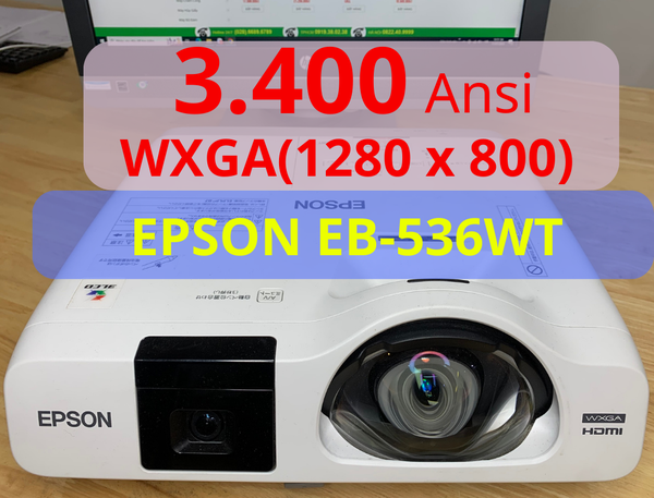 Máy Chiếu Cũ EPSON EB-536WT giá rẻ (VEPF710165L)